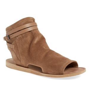 Vince Brown Suede Sandals